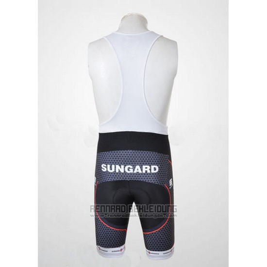 2010 Fahrradbekleidung Saxo Bank Luxemburg Trikot Kurzarm und Tragerhose